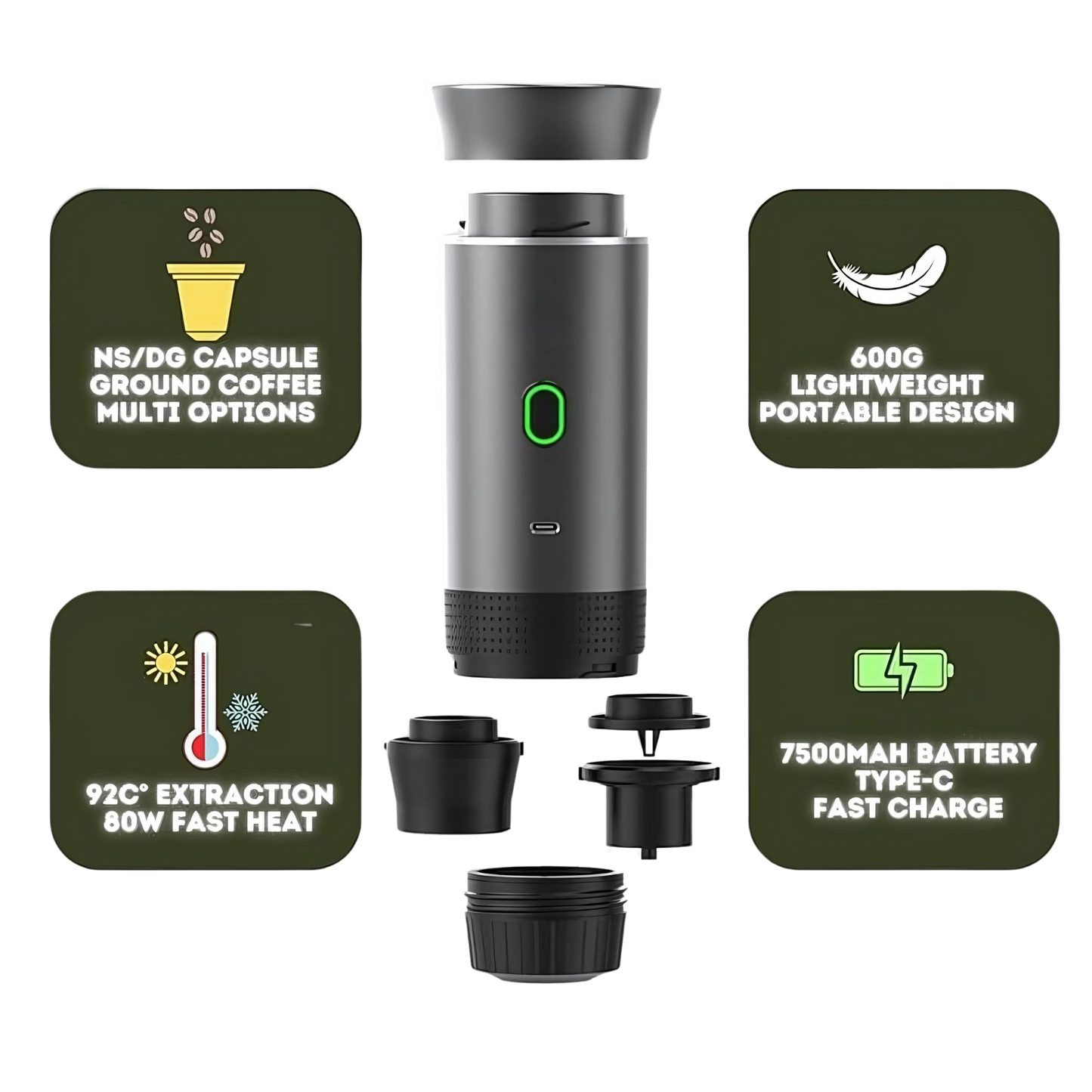 GoBrew™ Portable Coffee Machine